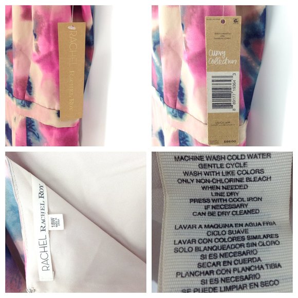NWT RACHEL ROY April Rainbow Maxi Dress - Picture 8 of 8